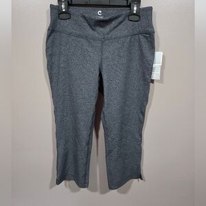 Andrea Jovine Asphalt Grey Yoga Bottoms